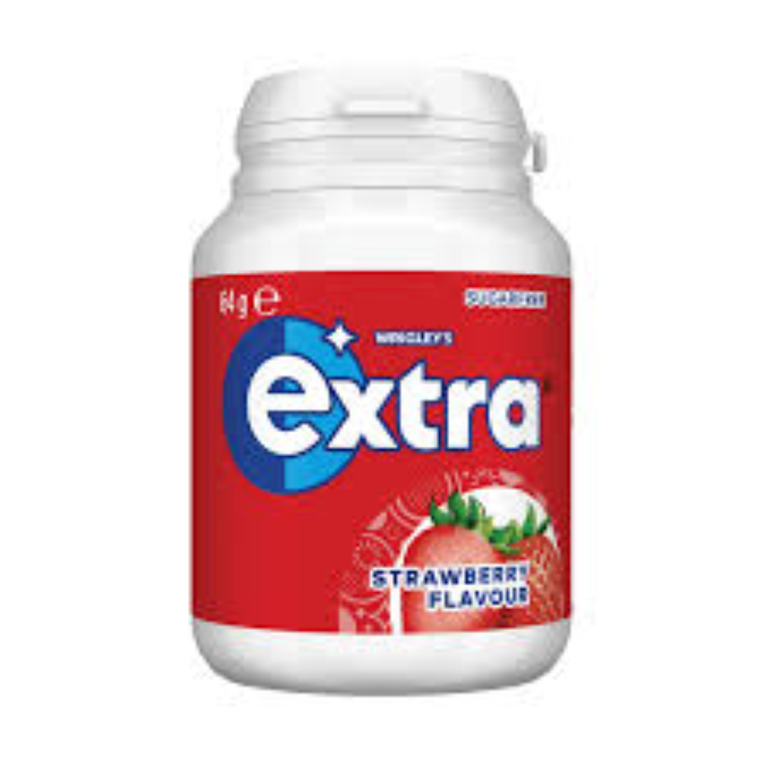 EXTRA WRIGLEYS STRAWBERRY FLAVOUR 64G